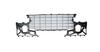 GRIGLIA P/TI ANT C/LE C/MODAN CROM PEUGEOT 307 09/05>07/07